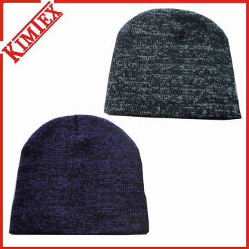 Winter Acrylic Promotional Marled Knit Beanie Hat